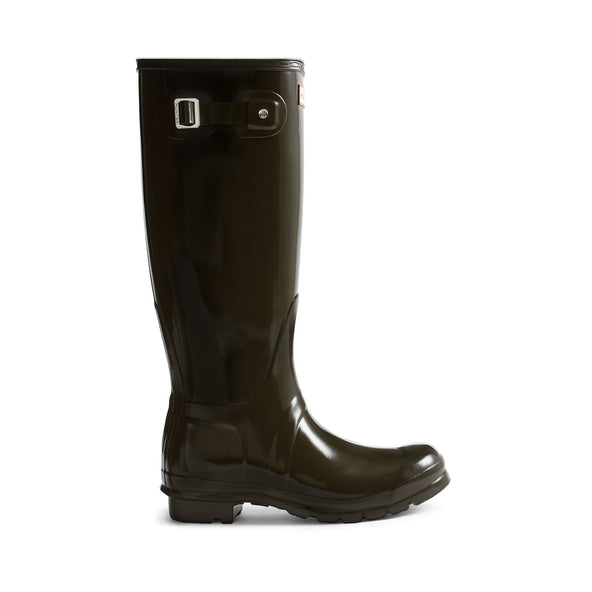 Women's Original Tall Gloss Wellington Boots Chocolate Brown Women's Original Tall Gloss Wellington Boots Chocolate Brown