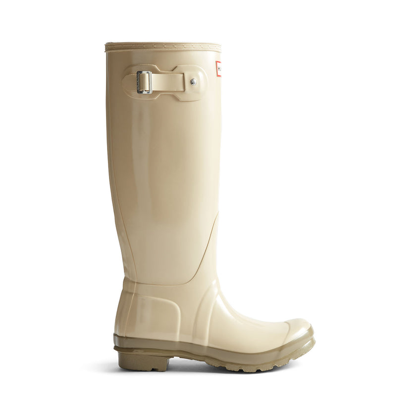 Women's Original Tall Gloss Wellington Boots Gravel/Kettle