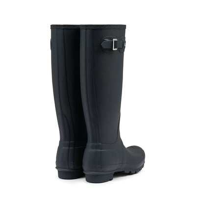 Women's Original Tall Wellington Boots Hunter Navy