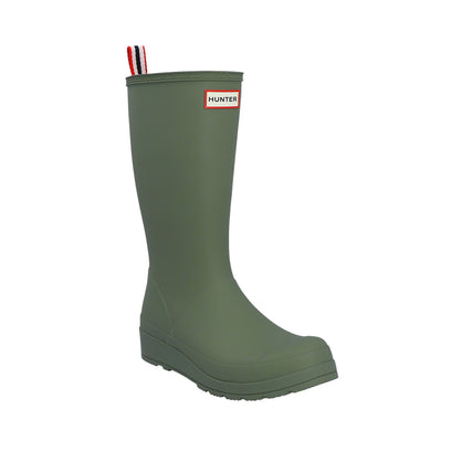 Women's Play Tall Wellington Boots Lichen Green