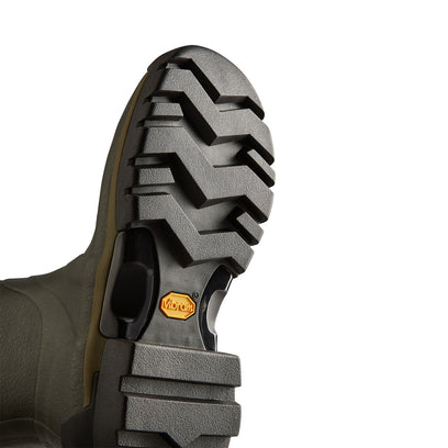 Unisex Balmoral Adjustable Neoprene Wellington Boots Dark Olive