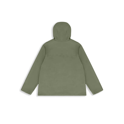 Izzy PU Hooded Jacket Unisex Deep Lichen Green
