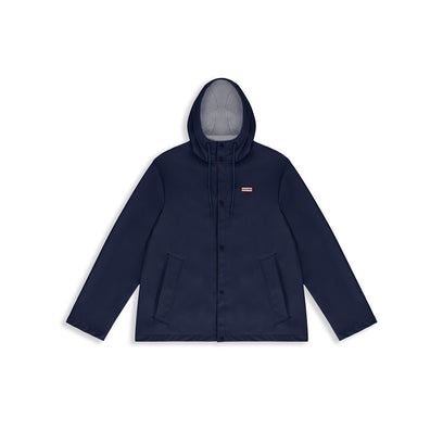 Izzy PU Hooded Jacket Unisex Night Sky