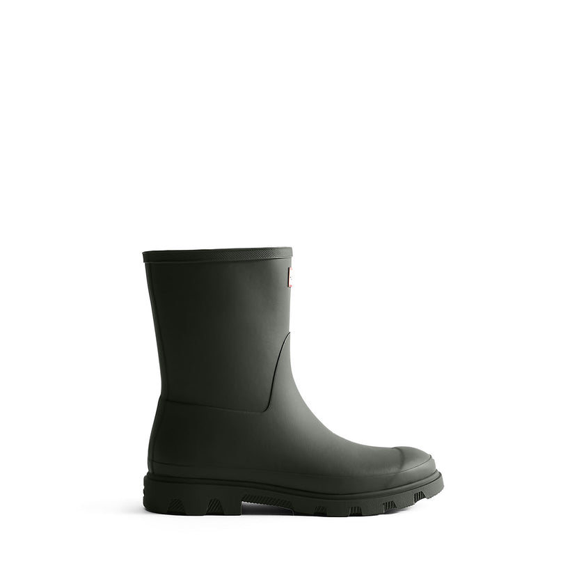 Men's Downpour Short Wellington Boots Dark Olive