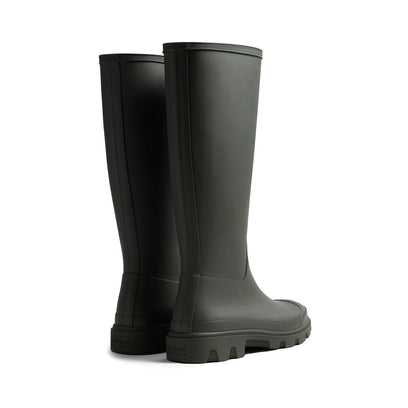 Women's Downpour Tall Wellington Boots Dark Olive