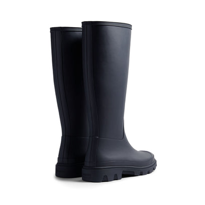 Women's Downpour Tall Wellington Boots Navy