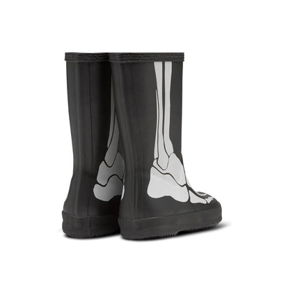 Original Kids First Classic Skeleton Print Boots Black