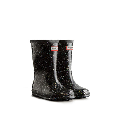 Original Kids First Classic Giant Glitter Boots Black