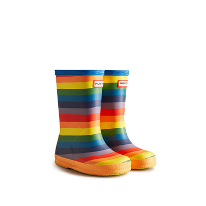 Original Kids First Classic Rainbow Print Wellington Boots