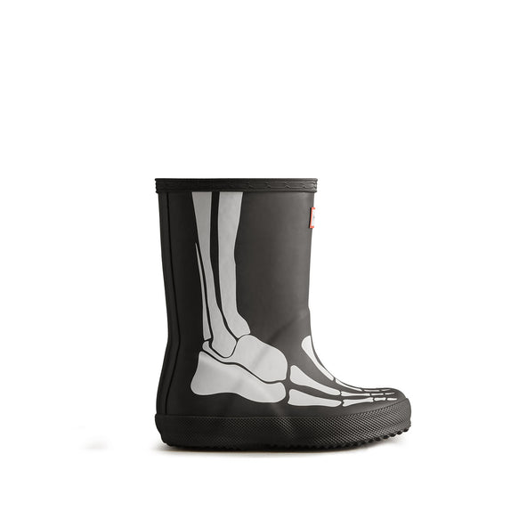 Original Kids First Classic Skeleton Print Wellington Boots Original Kids First Classic Skeleton Print Wellington Boots