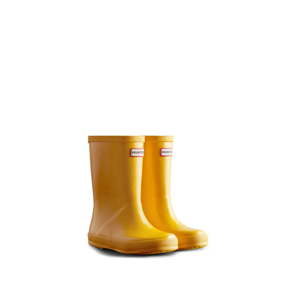 Original Kids First Gloss Wellington Boots Hunter Yellow