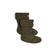 Recycled Fleece Short Boot Socks Dark Olive