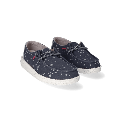 Wendy Youth Mädchen Halbschuhe Cat Eye Navy