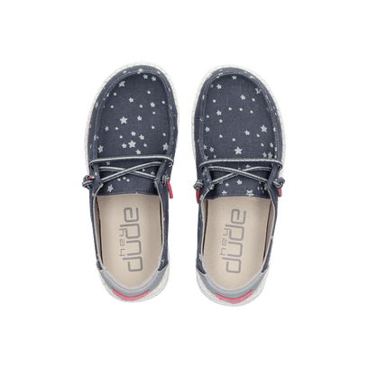 Wendy Youth Mädchen Halbschuhe Cat Eye Navy