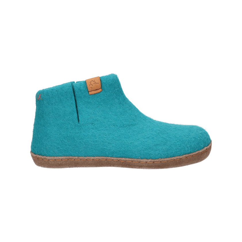 Everest Wollfilz-Pantoffel Petrol