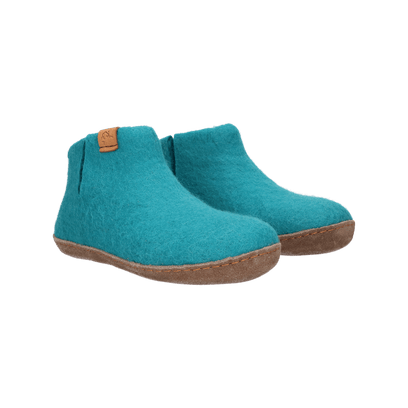 Everest Wollfilz-Pantoffel Petrol