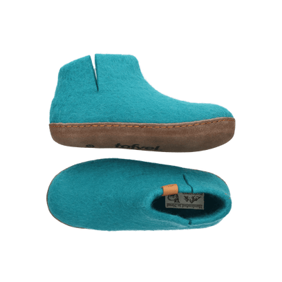 Everest Wollfilz-Pantoffel Petrol