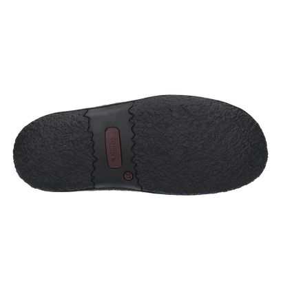 Nepal Wollfilz-Pantoffel blau/grau