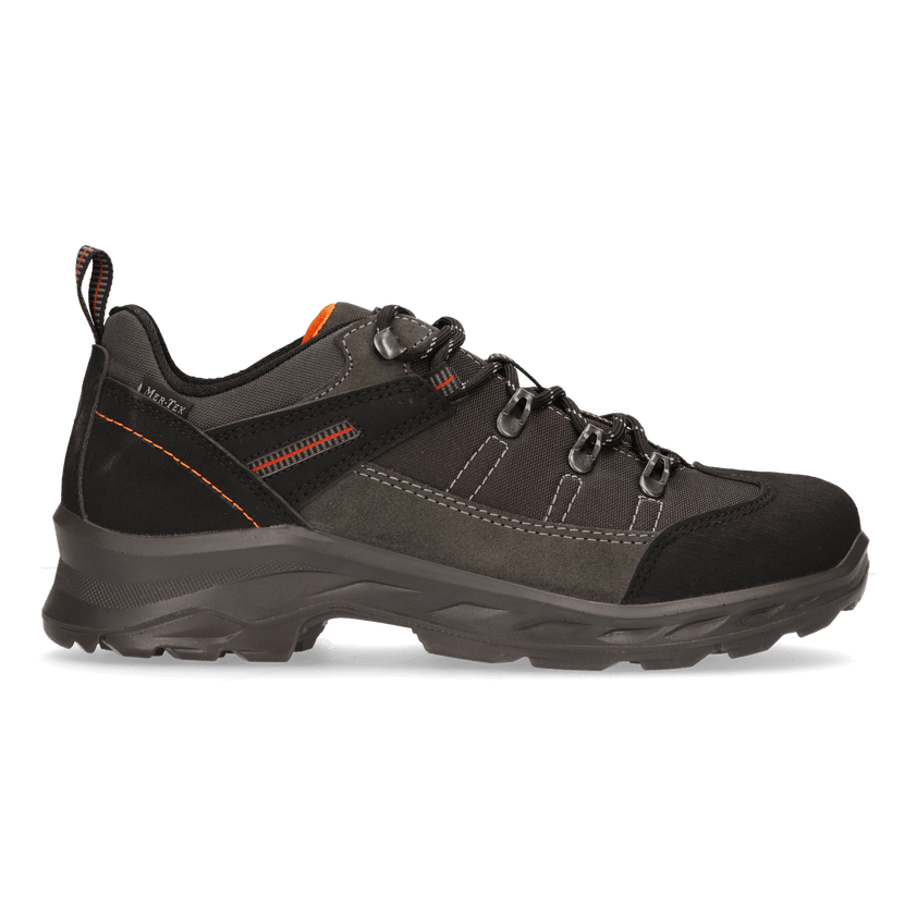 Sesto Low Wanderschuhe Black/Orange