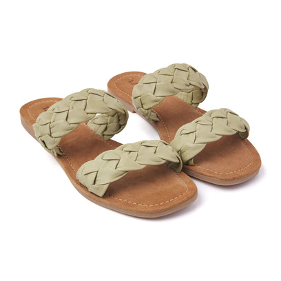 Dames Pantoletten 33.501 Green