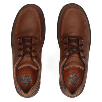 Oxford Herren Schnürschuhe Piquet Kopper Brown