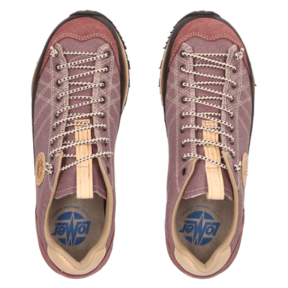 Bio Naturale Canvas Wanderschuhe Brownrose