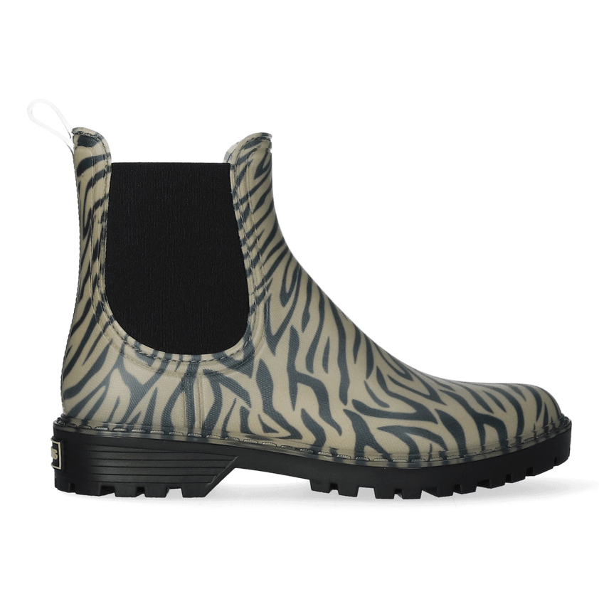 Calvi Damen Regenstiefel Zebra