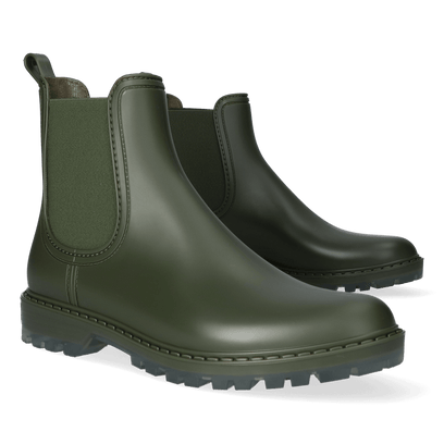 Coney Damen Regenstiefel Caqui