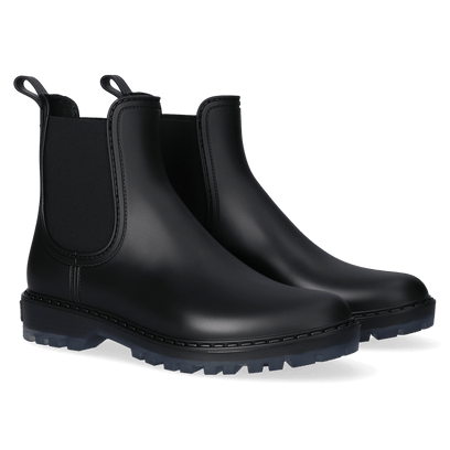 Coney Damen Regenstiefel Negre