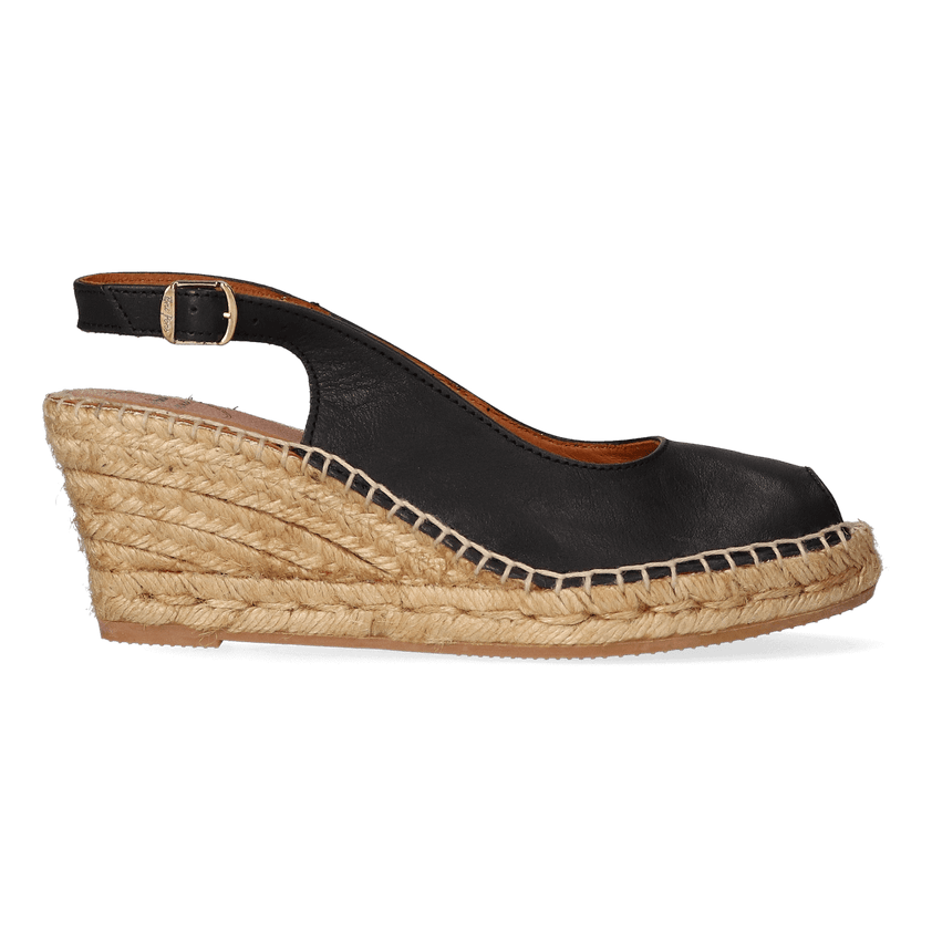 Croacia Damen Espadrilles Negre