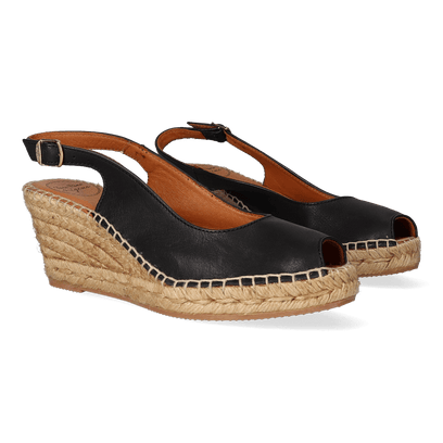 Croacia Damen Espadrilles Negre