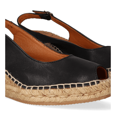 Croacia Damen Espadrilles Negre