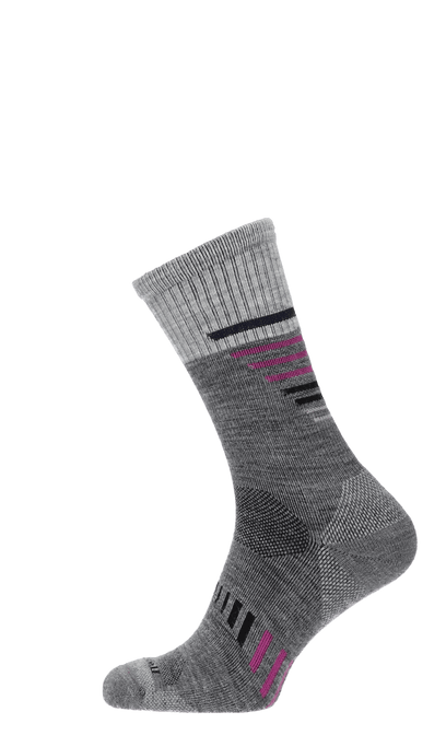 Ascend Crew II Damen Wandersocken Klasse 1 Grey