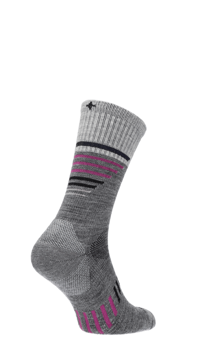 Ascend Crew II Damen Wandersocken Klasse 1 Grey