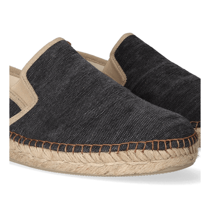 Dallas Herren Espadrilles Negre