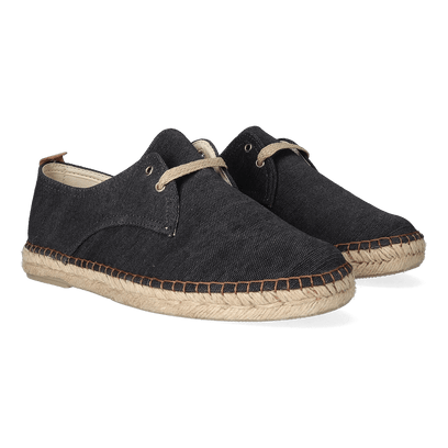 Dixon Herren Espadrilles Negre