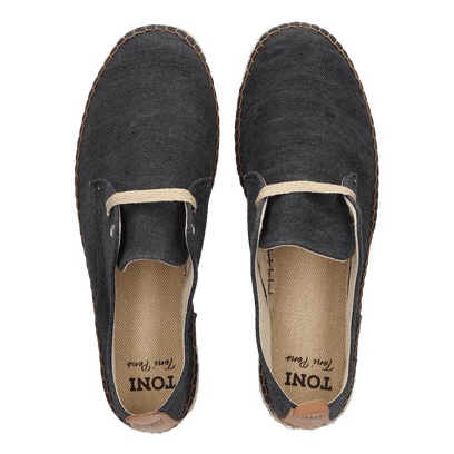 Dixon Herren Espadrilles Negre
