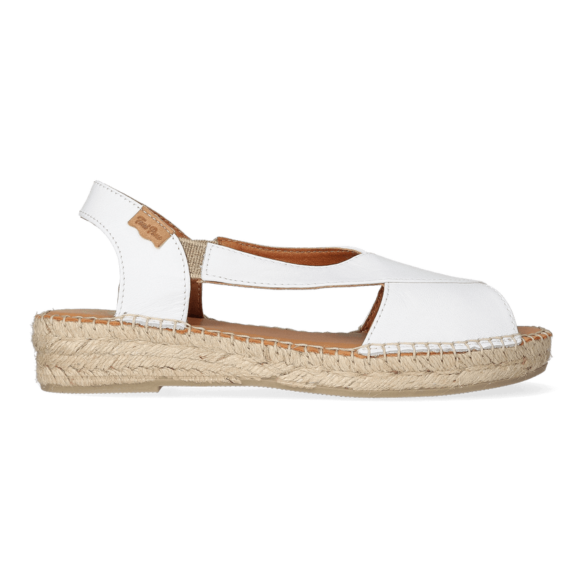 Elda-P Damen Espadrilles Blanc