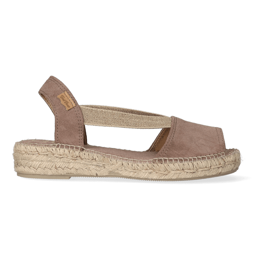 Ella Damen Espadrilles Taupe