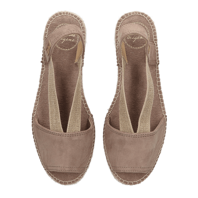 Ella Damen Espadrilles Taupe