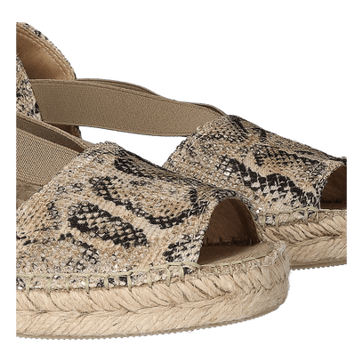Estel-MB Damen Espadrilles Taupe