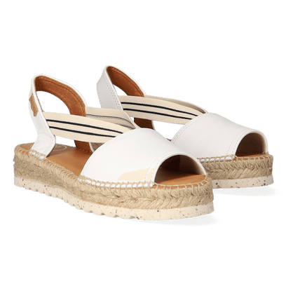 Estel-SW Damen Espadrilles Blanc