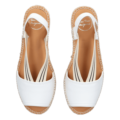 Estel-SW Damen Espadrilles Blanc