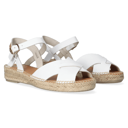 Esther Damen Espadrilles Blanc