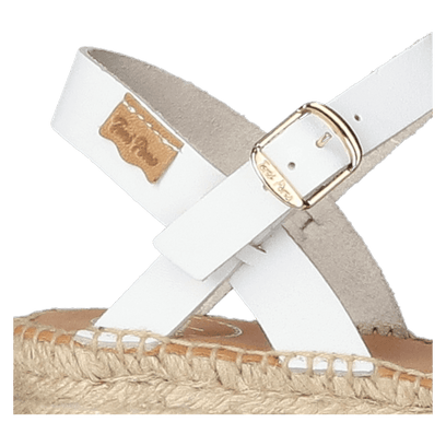 Esther Damen Espadrilles Blanc