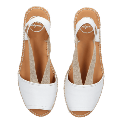 Etna Damen Espadrilles Blanc