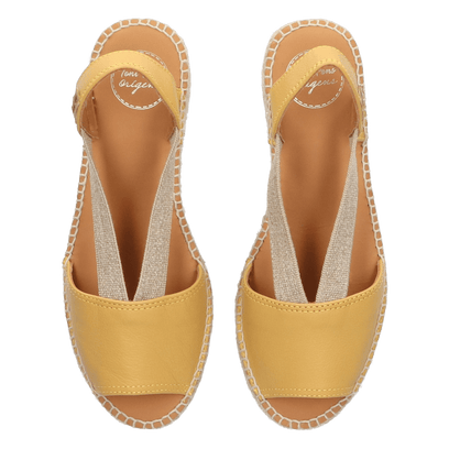 Etna Damen Espadrilles Ocre