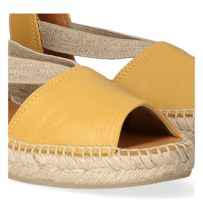 Etna Damen Espadrilles Ocre