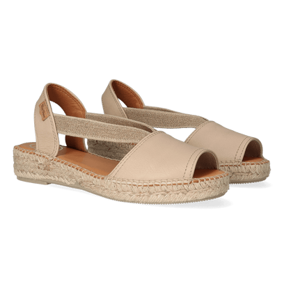 Etna Damen Espadrilles Beige