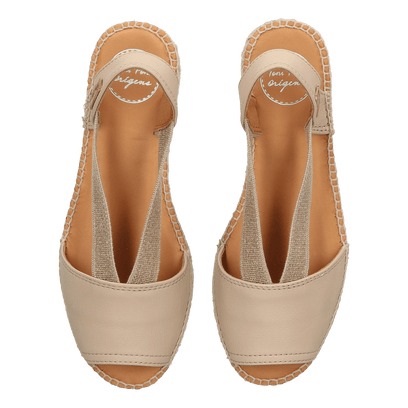 Etna Damen Espadrilles Beige